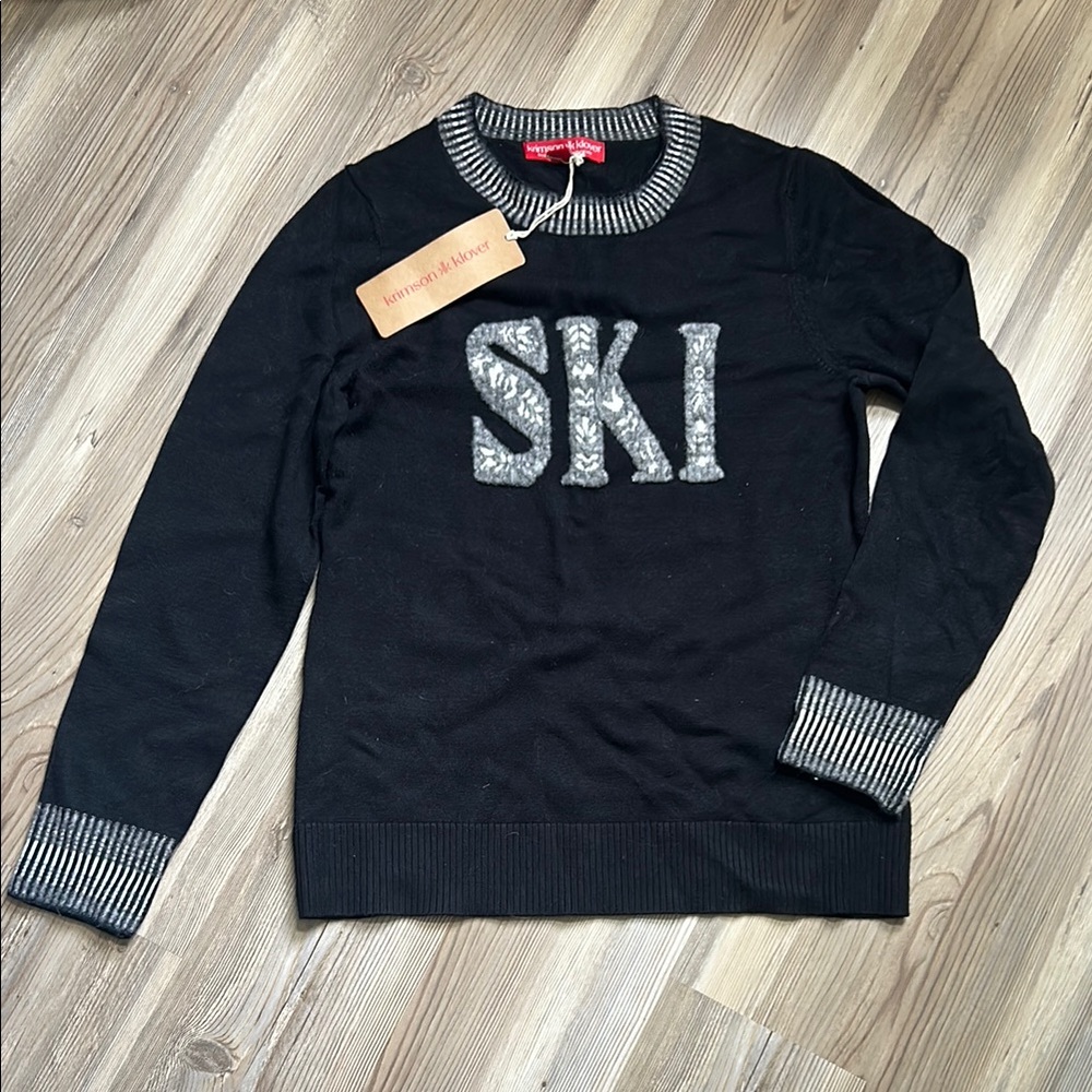 Krimson Klover Ski Sweater! NWT!